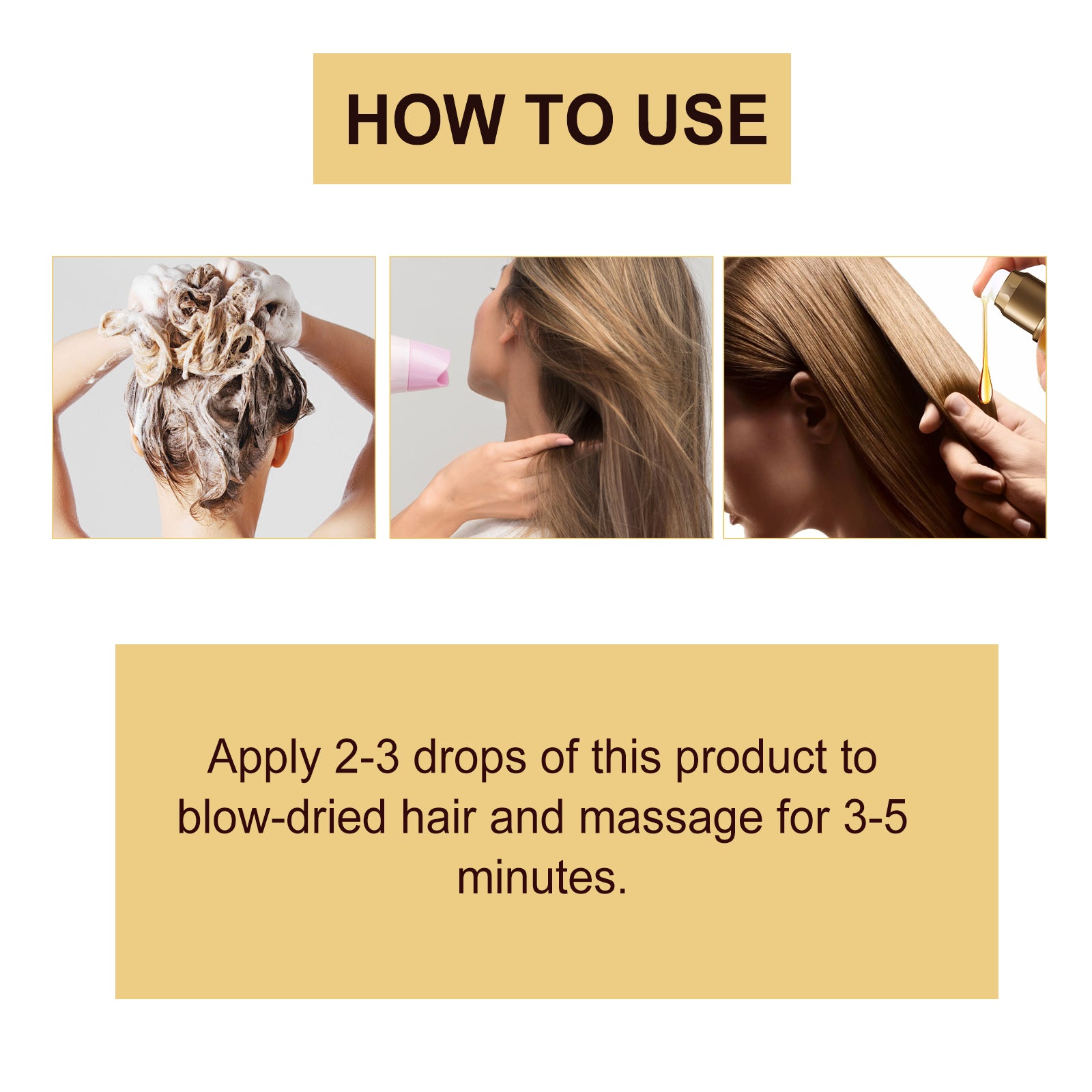 Maca Essence Repair Collagen, Repair Bifurcate Improve Hair Moist Smooth The Hair Essence - Korvel