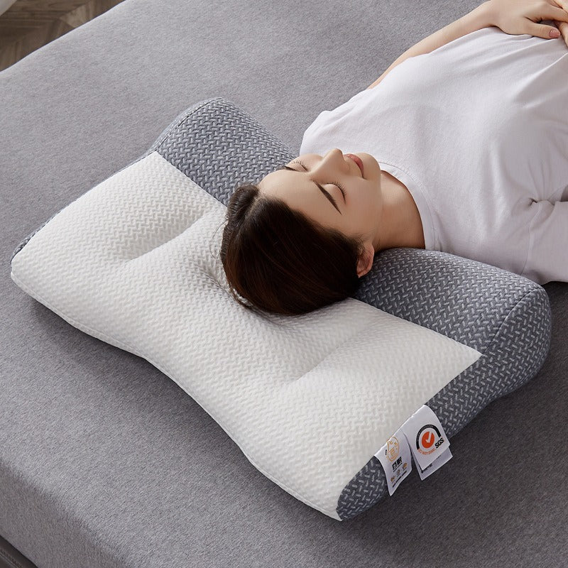 New traction Japanese orthopedic anti arch hotel exclusive luxury bag neck protection space memory pillow - Korvel
