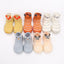 Cute Multi-Color Baby Walking Socks with Anti-Slip Sole