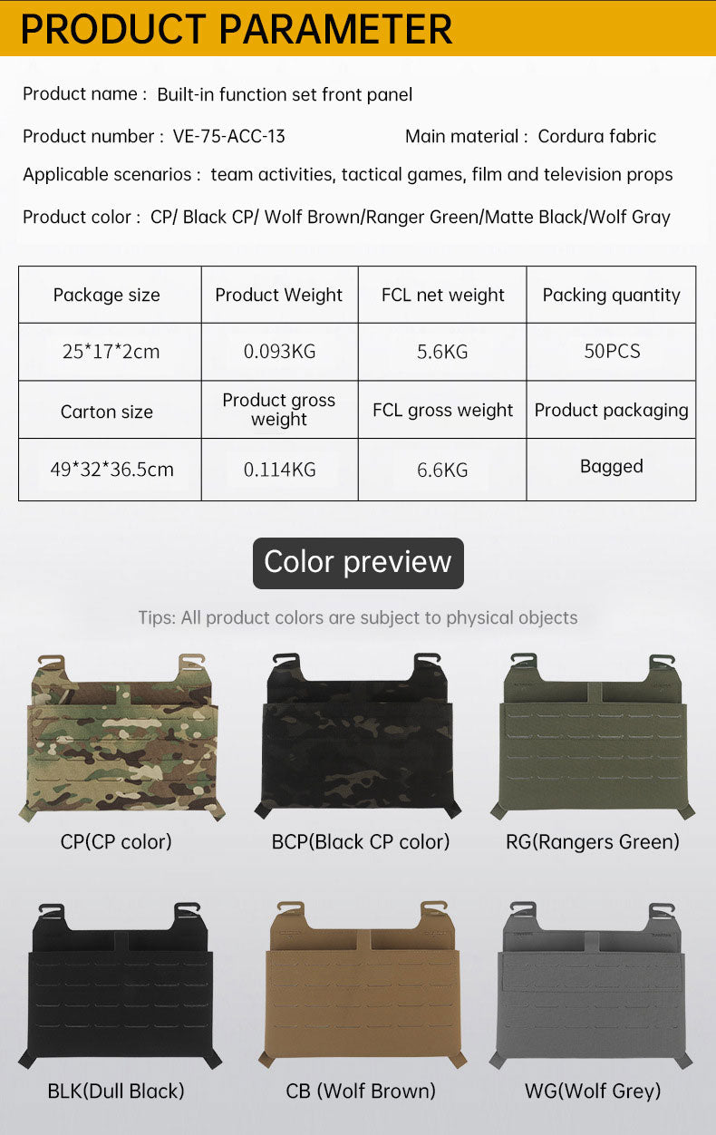 WoSporT Tactical Paintball Harness with Camouflage Cover