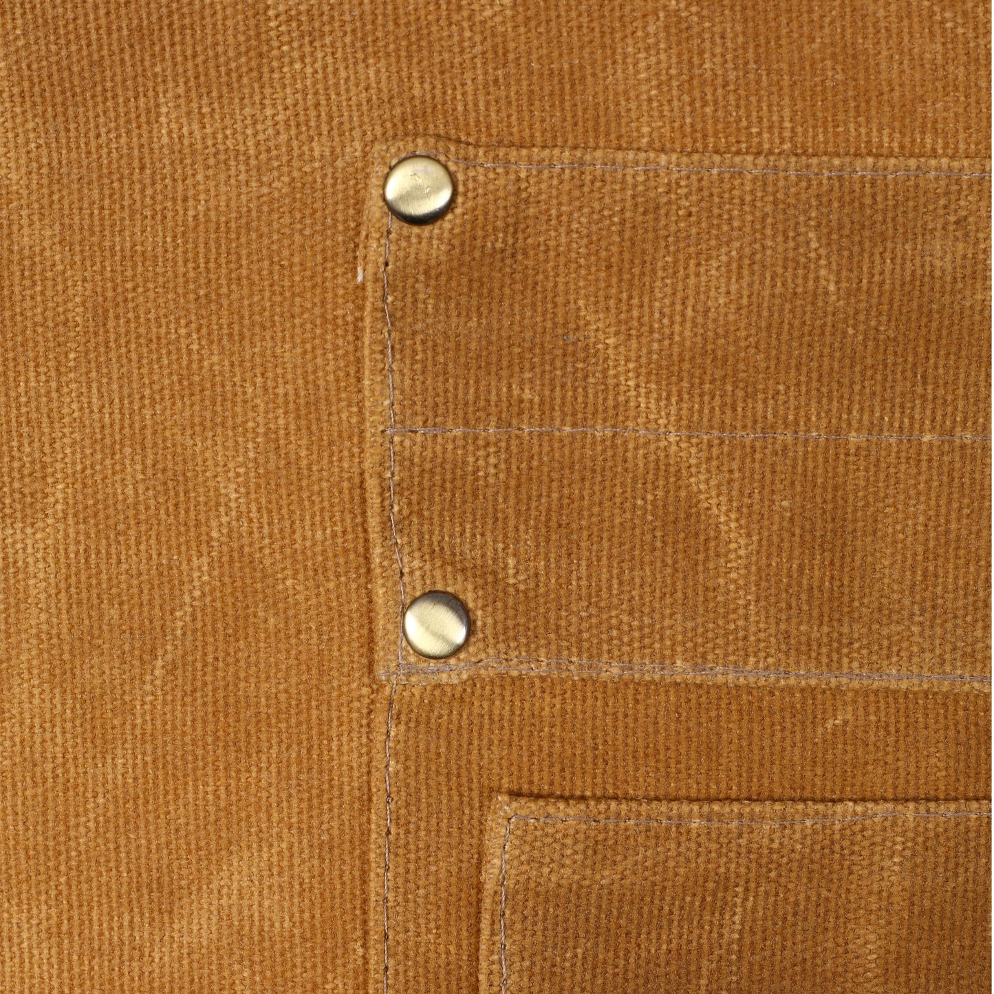 Long heavy-duty waxed canvas tool apron, carpenter apron, carpenter apron, carpenter waterproof 18 ounces - Korvel