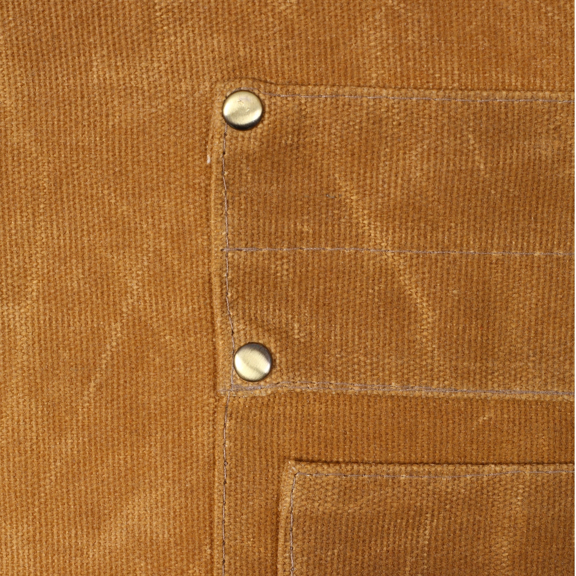 Long heavy-duty waxed canvas tool apron, carpenter apron, carpenter apron, carpenter waterproof 18 ounces - Korvel