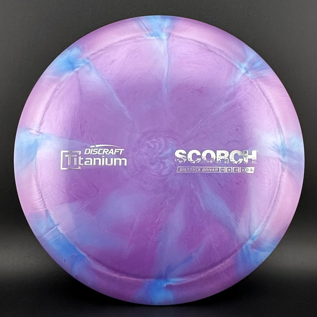 Titanium Swirl Scorch Disc Golf Driver