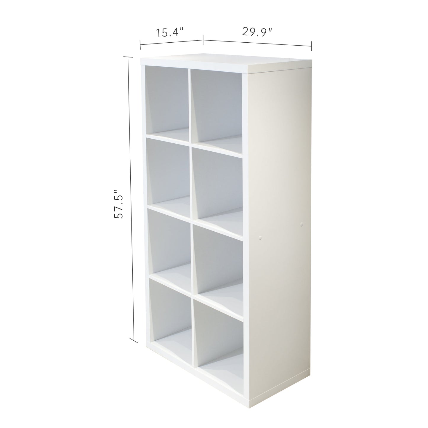 Smart Cube 8-Cube Organizer Storage - White