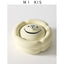 Elegant Ceramic Ashtray with Lid for Home and Office