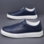 Sneakers with a casual style and anti slip lace up flat bottom with soft sole and soft surface can be easily kicked with one foot - Korvel