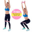 3pcs Resistance Band Buttock Ring Non-Slip Elastic Hip Ring Fitness Squat Resistance Ring Tension Band Set - Korvel