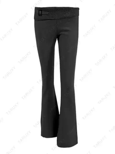 Ensemble de Haut Court à Capuche Tricoté Chic et Pantalons