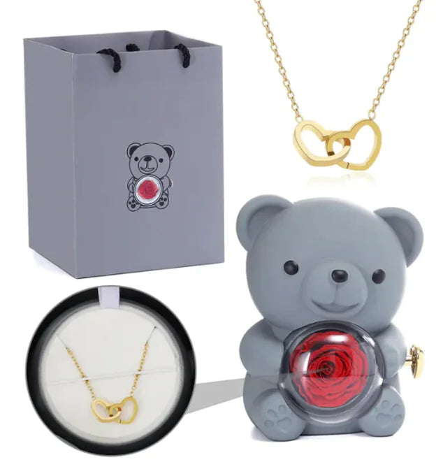 Lux Clover Necklace in Elegant Gift Box
