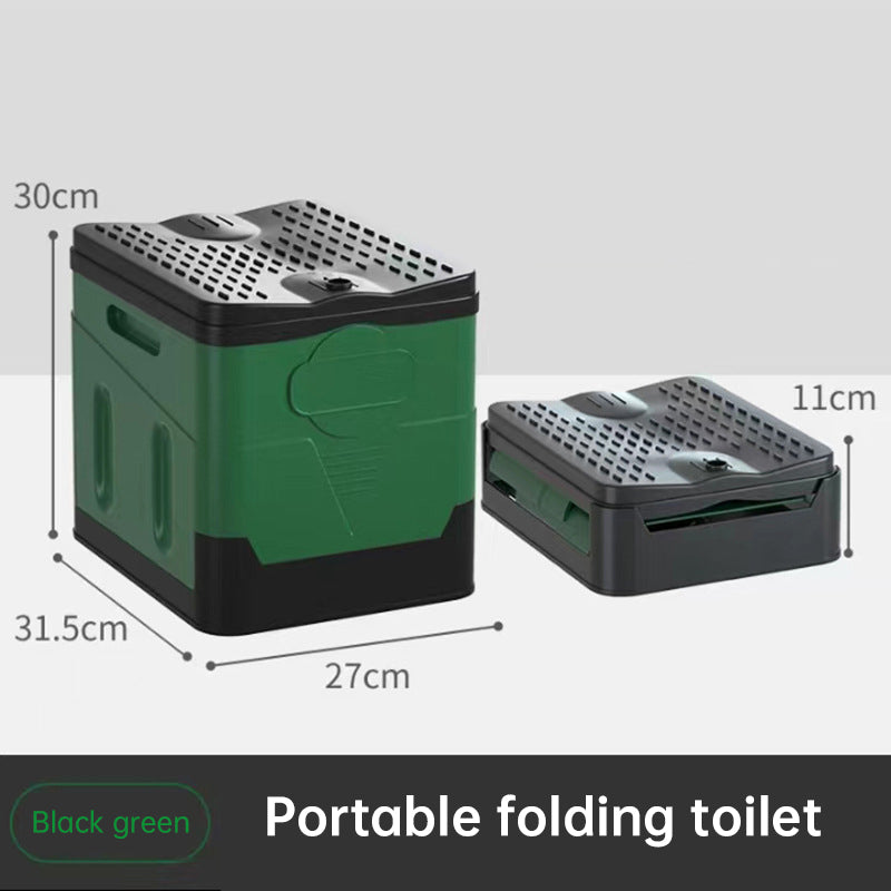Portable Folding Camping Toilet for Adults and Kids