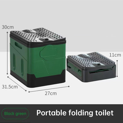 Portable Folding Camping Toilet for Adults and Kids