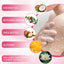Aromatherapy Body Sponge, Firming Skin Belly Calf Arm Toning Body Cleansing Bath Sponge - Korvel