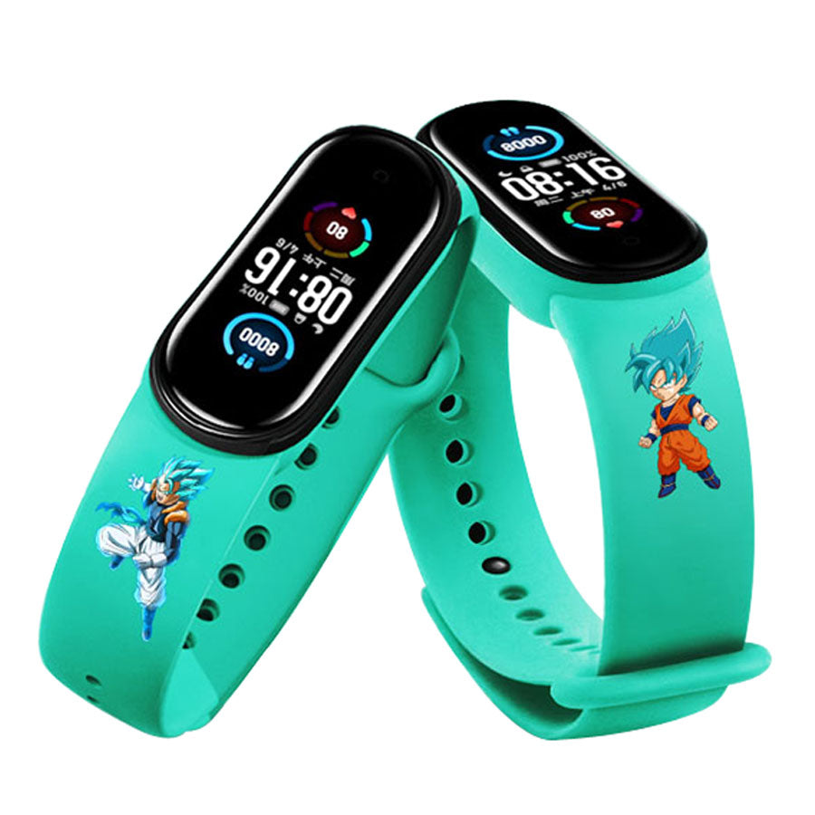 Silicone Bracelet For Xiaomi Mi Band 5 for miband 5 4 3 strap print Wrist Band for xiaomi miband 4 3 bracelet  Accessories - Korvel