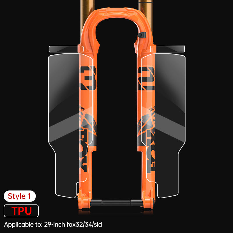 Autocollants de protection pour fourche de vélo premium