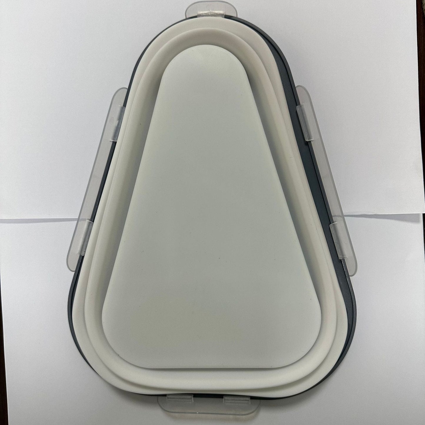 Premium Silicone Foldable Pizza Box for Easy Storage