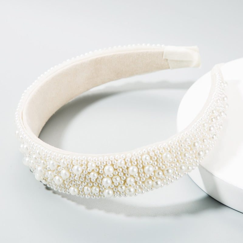 Elegant Pearl Headband for Brides and Special Occasions