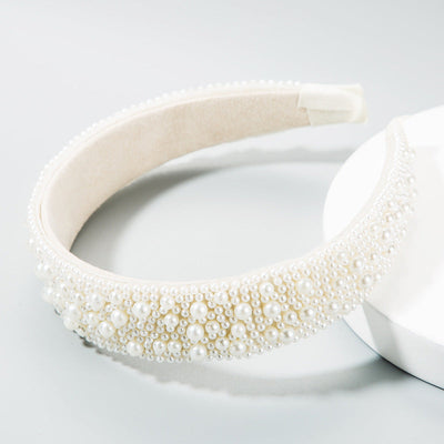 Elegant Pearl Headband for Brides and Special Occasions
