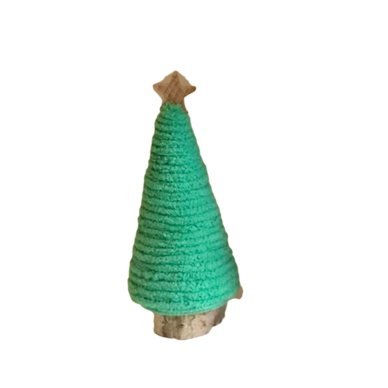 Christmas Mini Christmas Tree Table Shelves Scene Decoration Tray Ornaments - Korvel