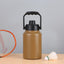 Double Wall Half Gallon Insulated Water Bottle Jug 64oz 128oz Stainless Steel Sports Water Flask with Handle - Korvel