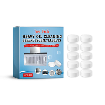 Kitchen Grease Cleaning Tablets, Home Cleaning Kitchen Stove Stains Multi-Functional Oil And Scale Removal - Korvel