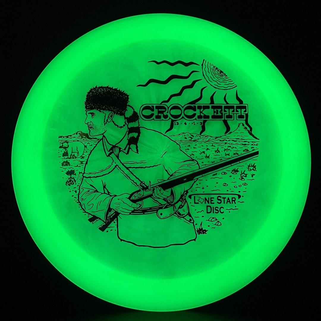 Glow Crockett Disc Golf Driver - Alpha & Bravo Glow