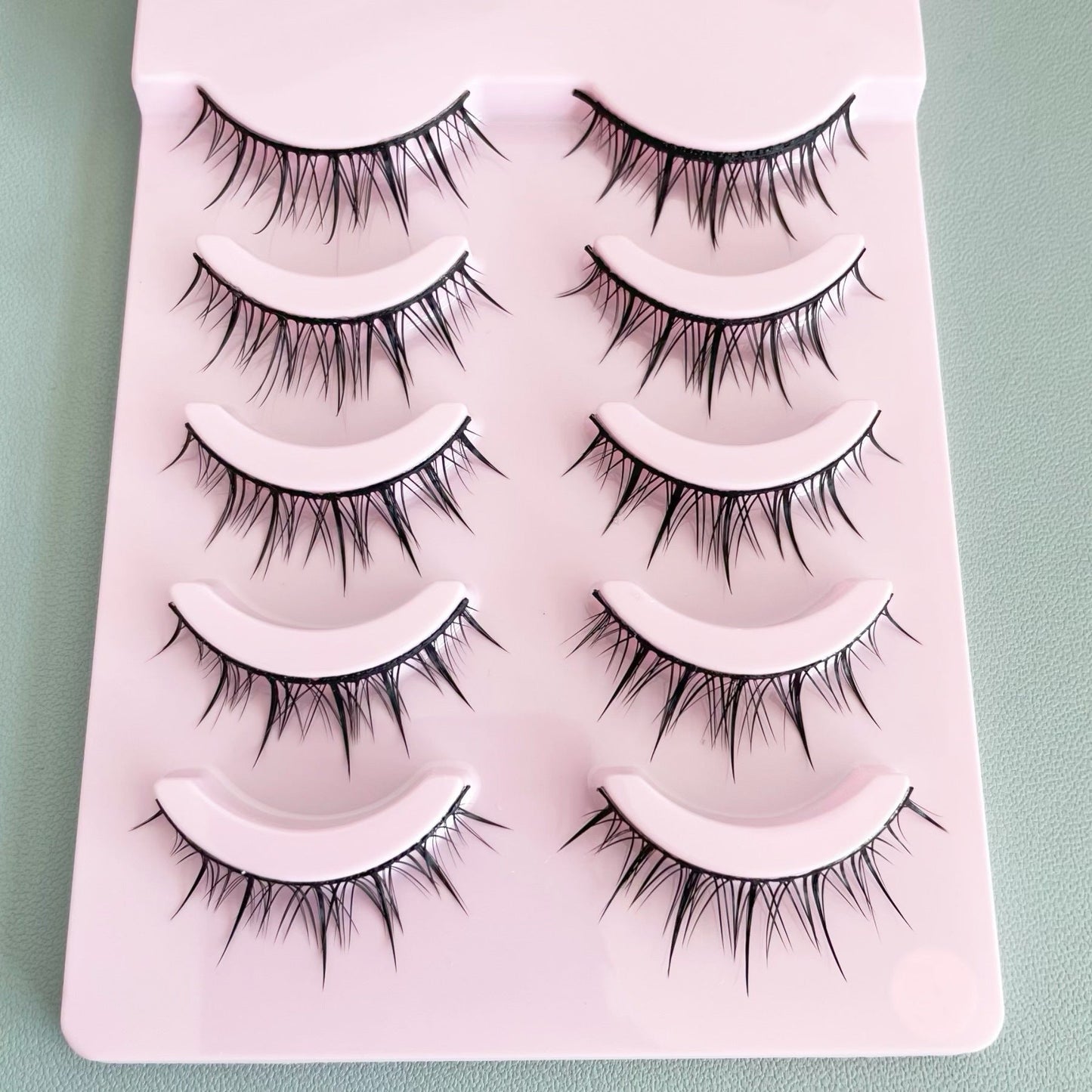 Cartoon Bushy Black Terrier Big Devil False Eyelashes Whole Piece Barbie Eyelashes Natural Little Devil - Korvel