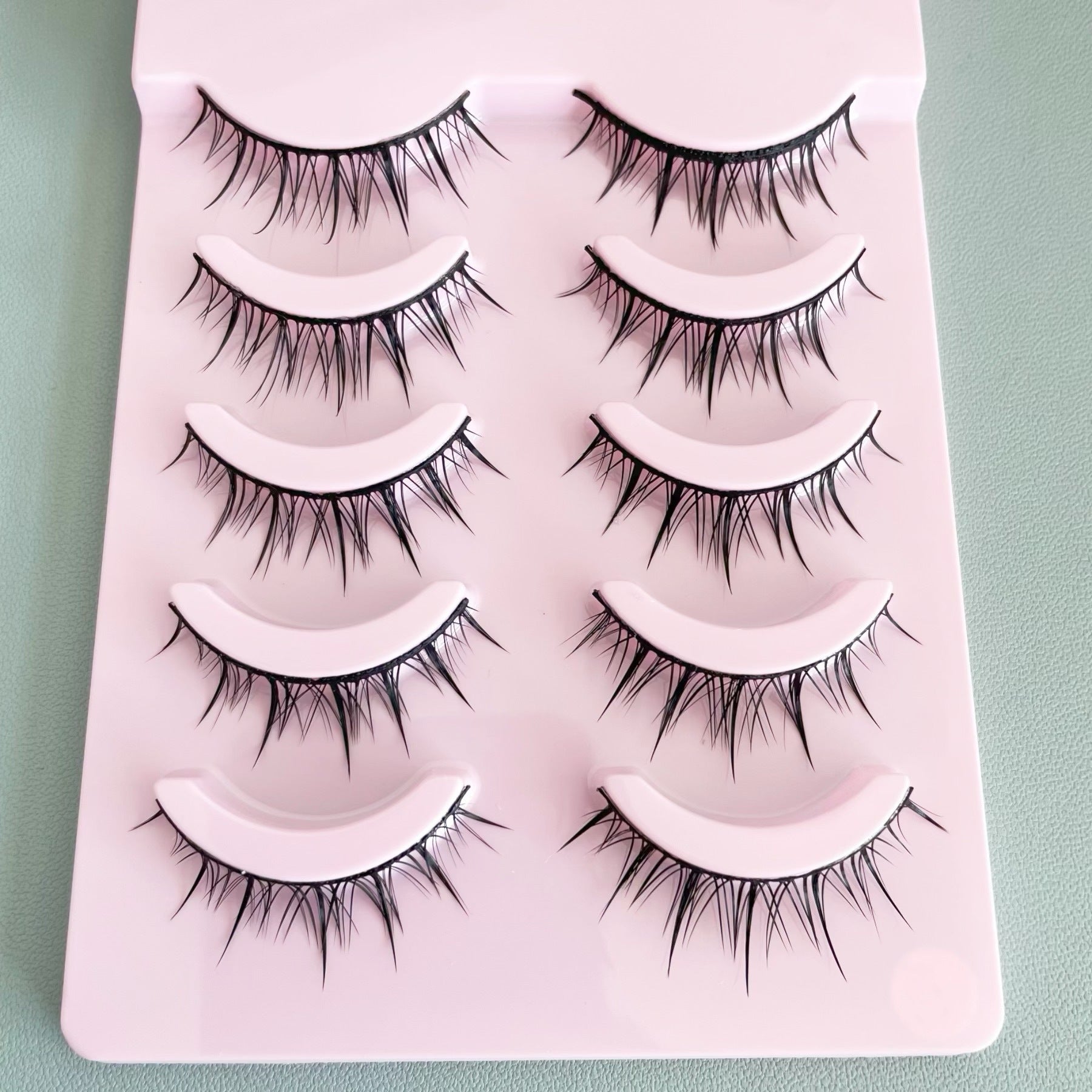 Cartoon Bushy Black Terrier Big Devil False Eyelashes Whole Piece Barbie Eyelashes Natural Little Devil - Korvel