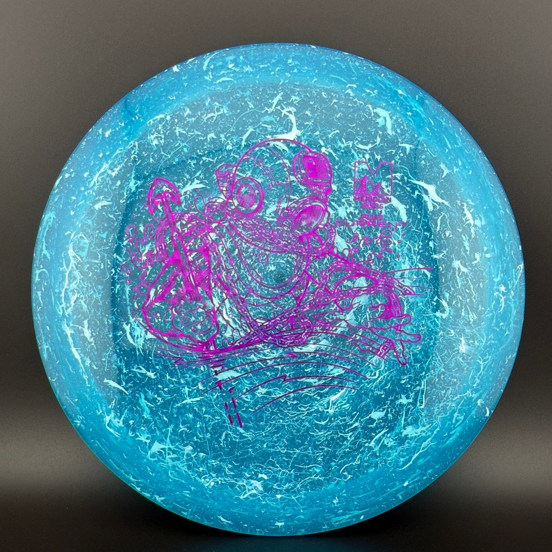 Marbled Clarus Rip Current Disc Golf Driver