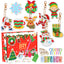 Christmas Diamond Painting Keychain 5D DIY Hanging Diamond Art Kits Diamond Ornaments for Kids Christmas Crafts Family Decor - Korvel