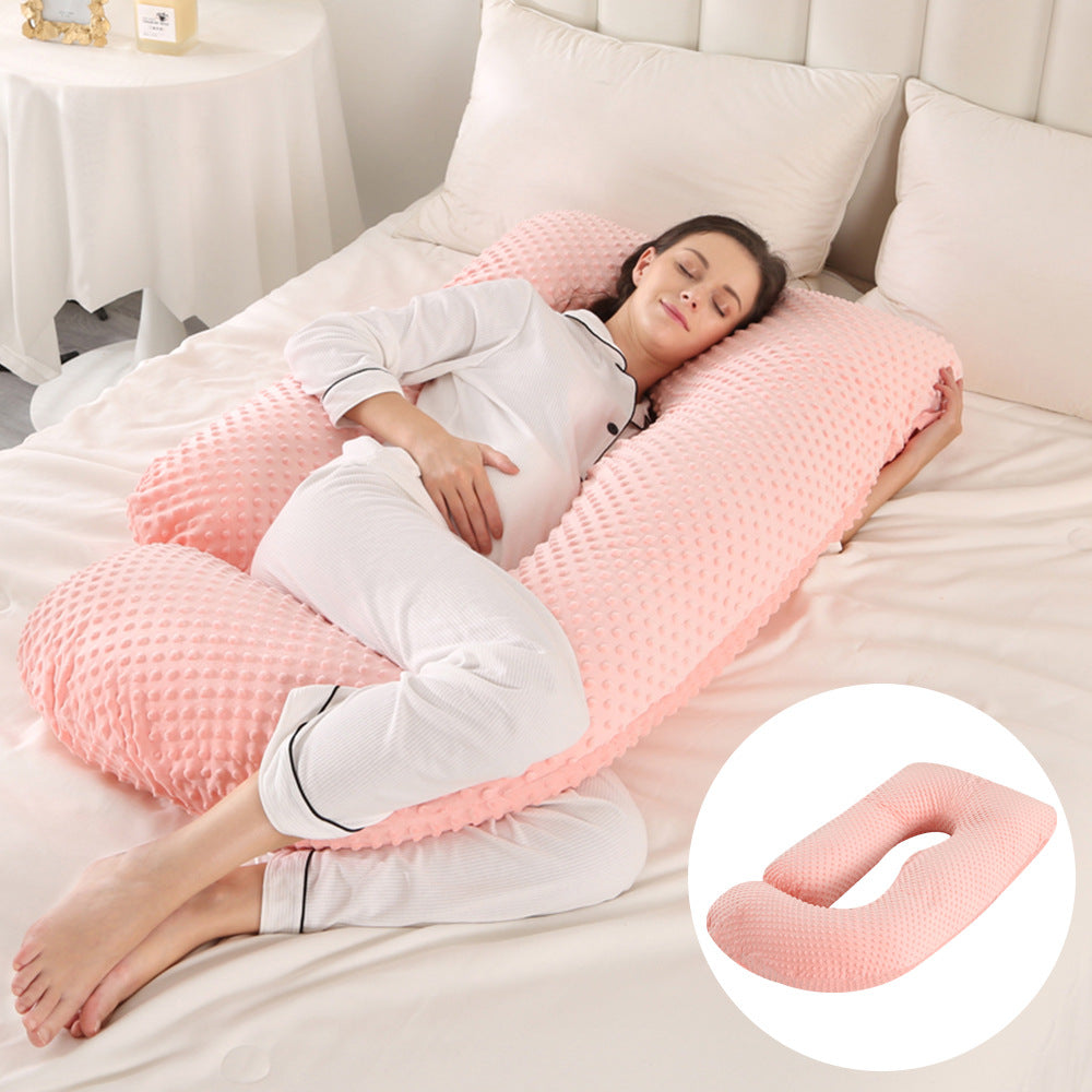 J-Shaped Pregnancy Pillow for Side Sleepers