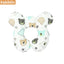 Baby head protection U-shaped pillow stroller fixed head pillow Car seat sleeping protection head and neck pillow - Korvel