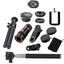 10 in 1 Kits 12x Zoom Telephoto Lens Fish eye Lens Wide Angle Macro Lenses Cell Phone Mobile Tripod - Korvel