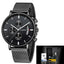 LIGE Fashion Mesh Strap Waterproof Men's Watch - Korvel