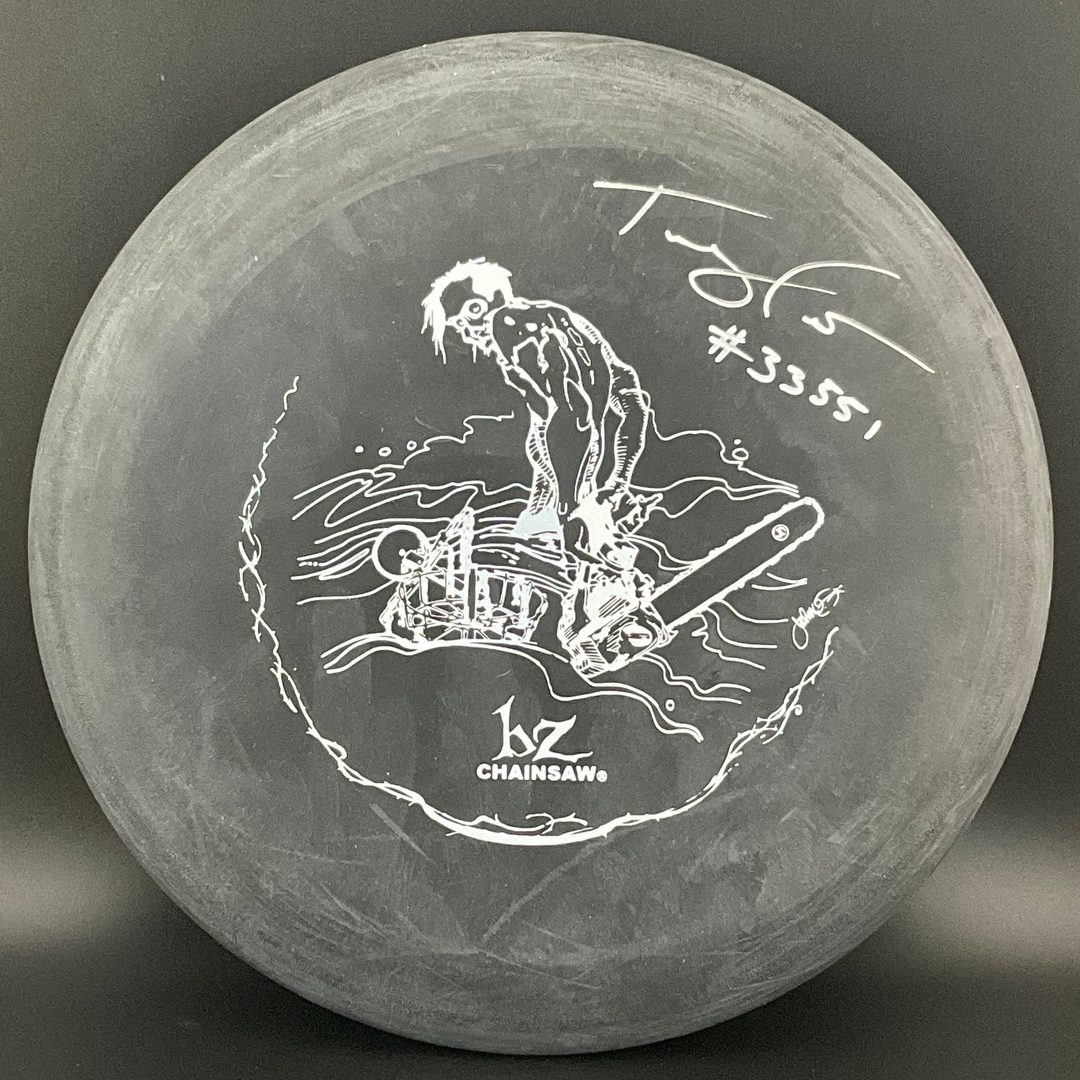 Putter de disc golf en édition limitée signé BZ Chainsaw
