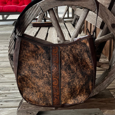 Emmy Collection Brindle Shoulder Bag by Nocona - Korvel