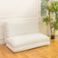 Large folding mattress sofa bean bag bed, foam filled folding mattress sofa, soft high-grade artificial fur - Korvel