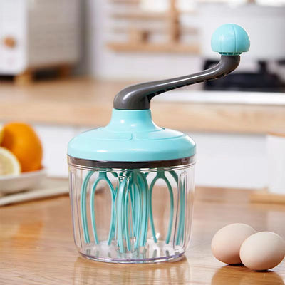 Premium Hand Operated Egg Beater for Baking