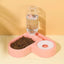Pet bowls save space reduce flipping wet mouth cat bowls pet automatic water dispensers pet food bowls dog bowls - Korvel