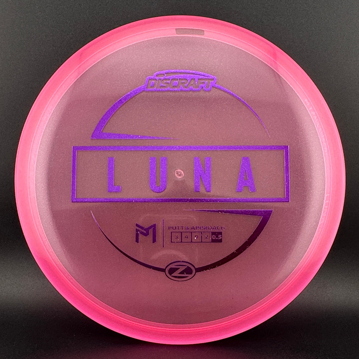 Discraft Z Luna Disc Golf Putter - Édition Paul McBeth