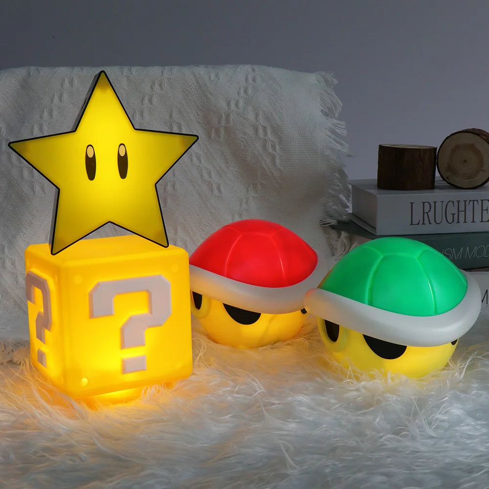 LED Question Mark Night Light Games Toy Children  Table Lamp USB Charging Kids Birthday Gift - Korvel