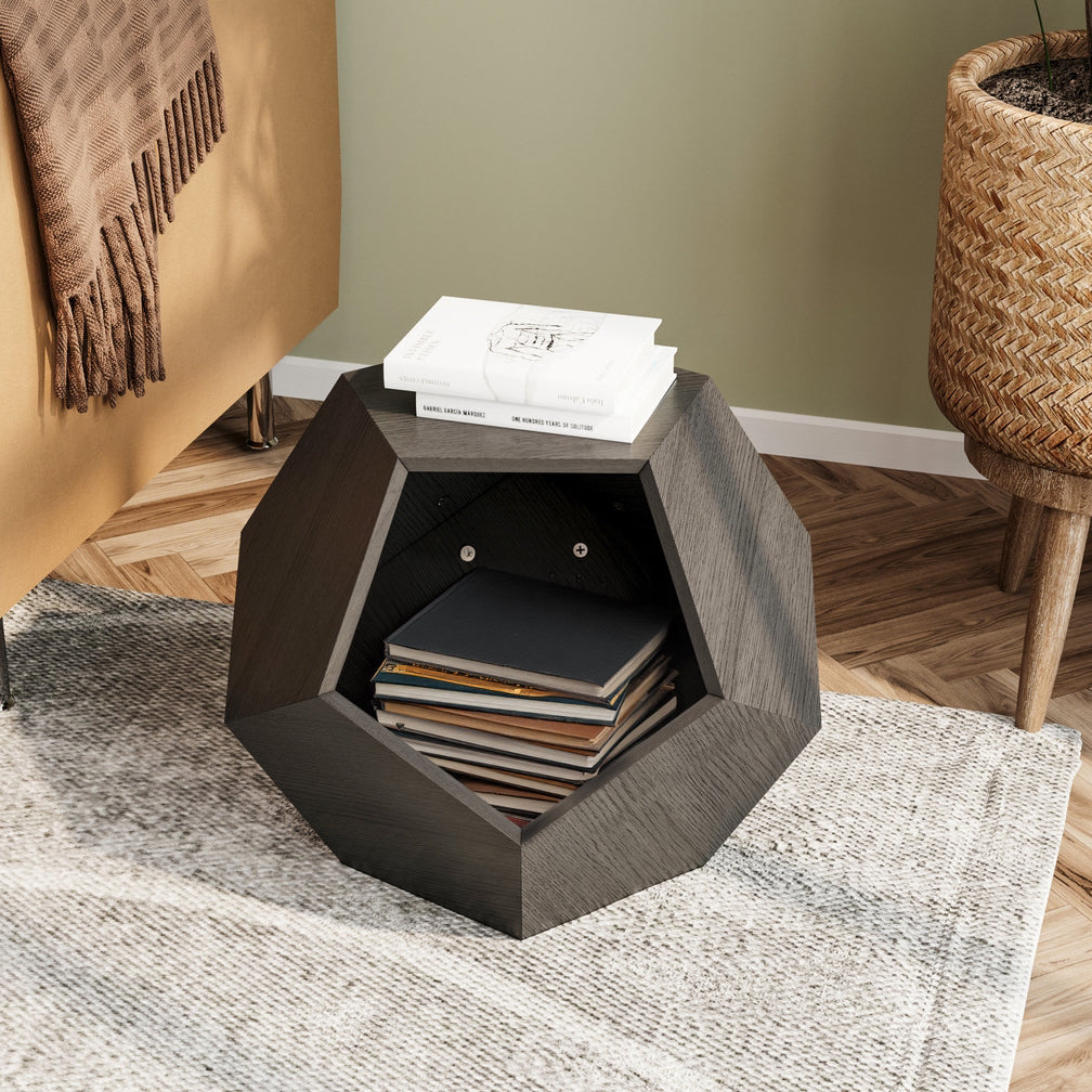 25.98'' Modern Pet Furniture Cat Litter, Sofa Side Table, Planter MDF Multifunctional Furniture, Burmese Sumac - Korvel