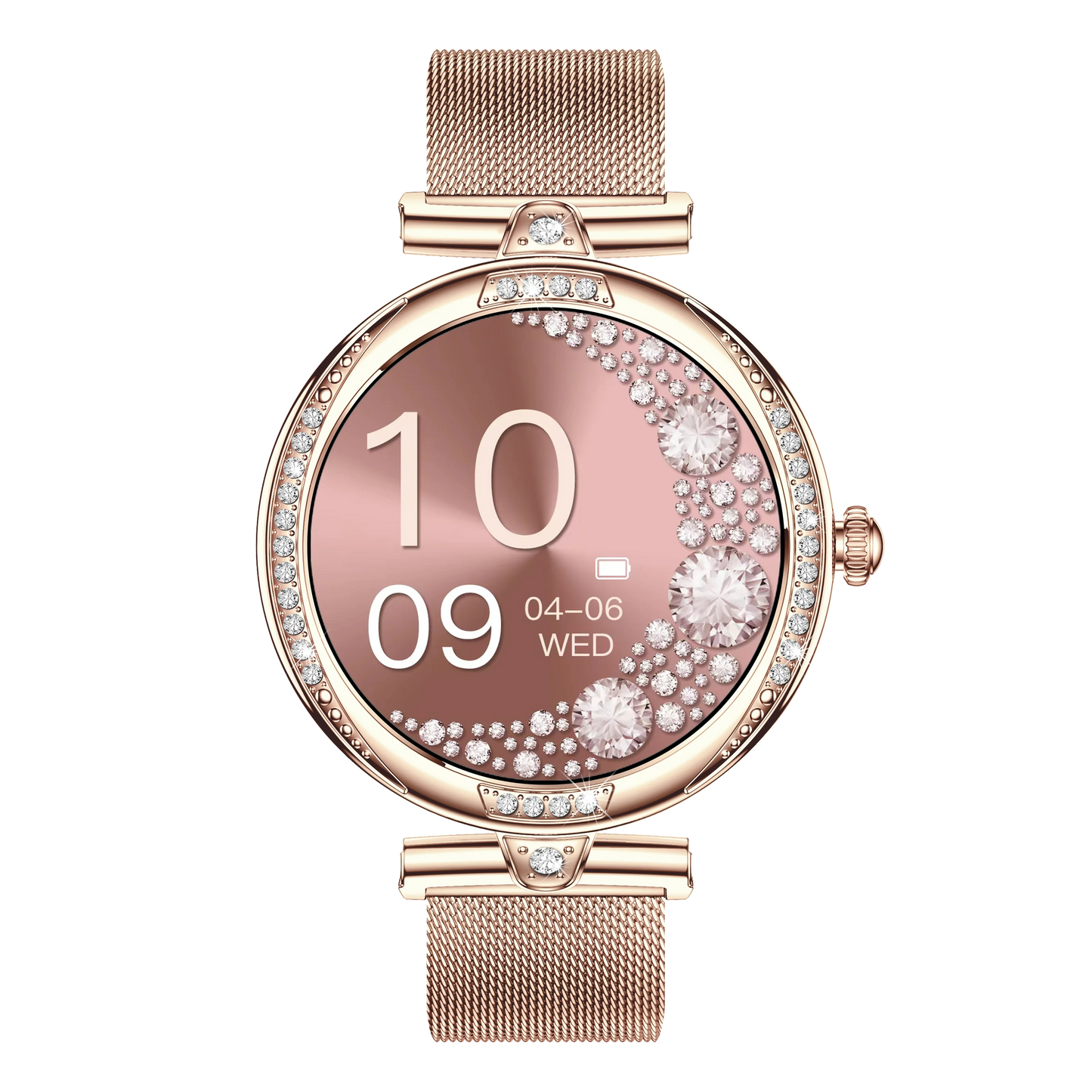 NX17 Pro Smart Watch Fashion Dimanond Ladies Wristwatch Amoled Bluetooth Calling Health Monitoring Women Fitness Smartwatch - Korvel