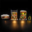 YEABRICKS is compatible with LEGO 10308 Festival Street building blocks, LED lighting, Christmas series toy lights - Korvel