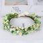 Forest style bride sweet flower headband hair accessories super fairy small floral accessories and makeup styling photography photography travel photography - Korvel