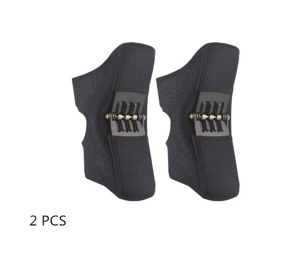 Upgraded version knee joint support pads Breathable Non-slip power knee stabilizer pads Climbing body well spring Sport knee - Korvel