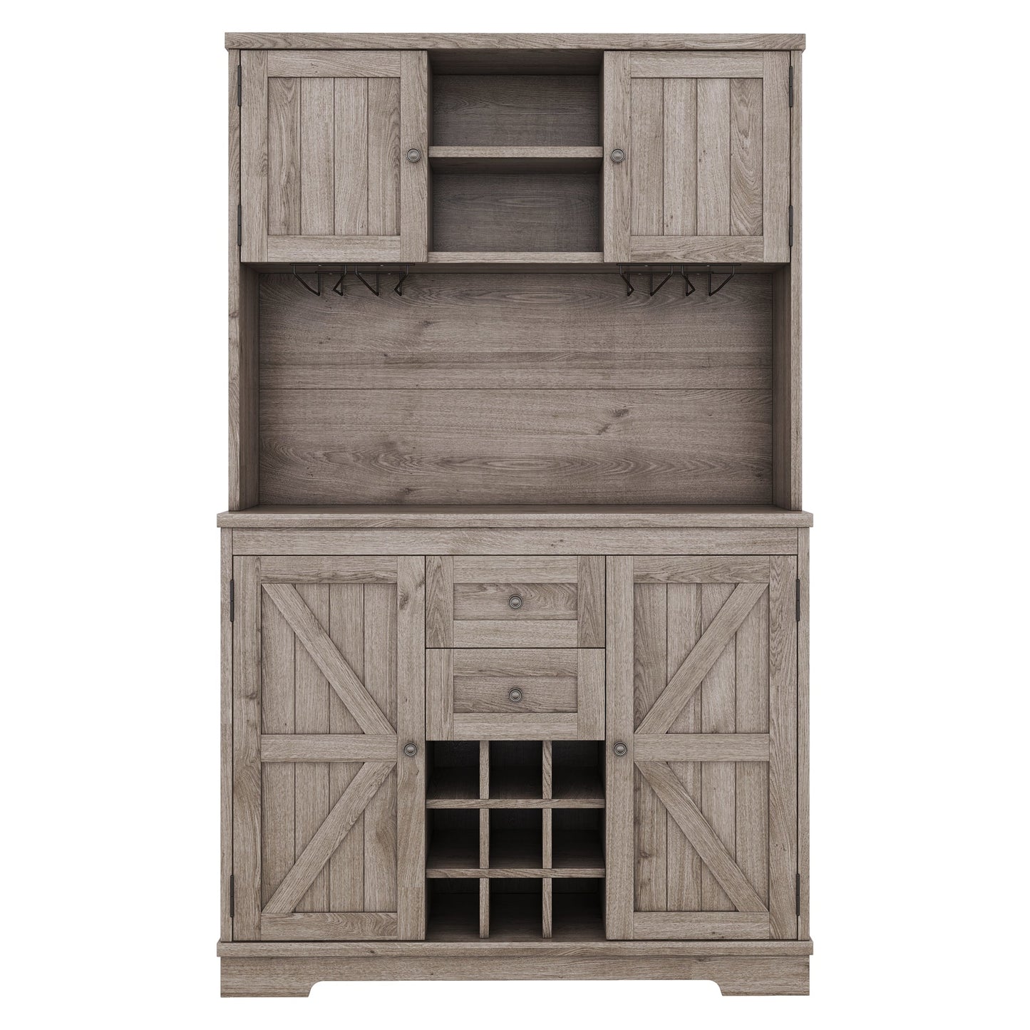 Coffee bar cabinets, kitchen cabinets with storage rooms, farmhouse wine cabinets with drawer racks and cabinets, dining cabinet - Korvel
