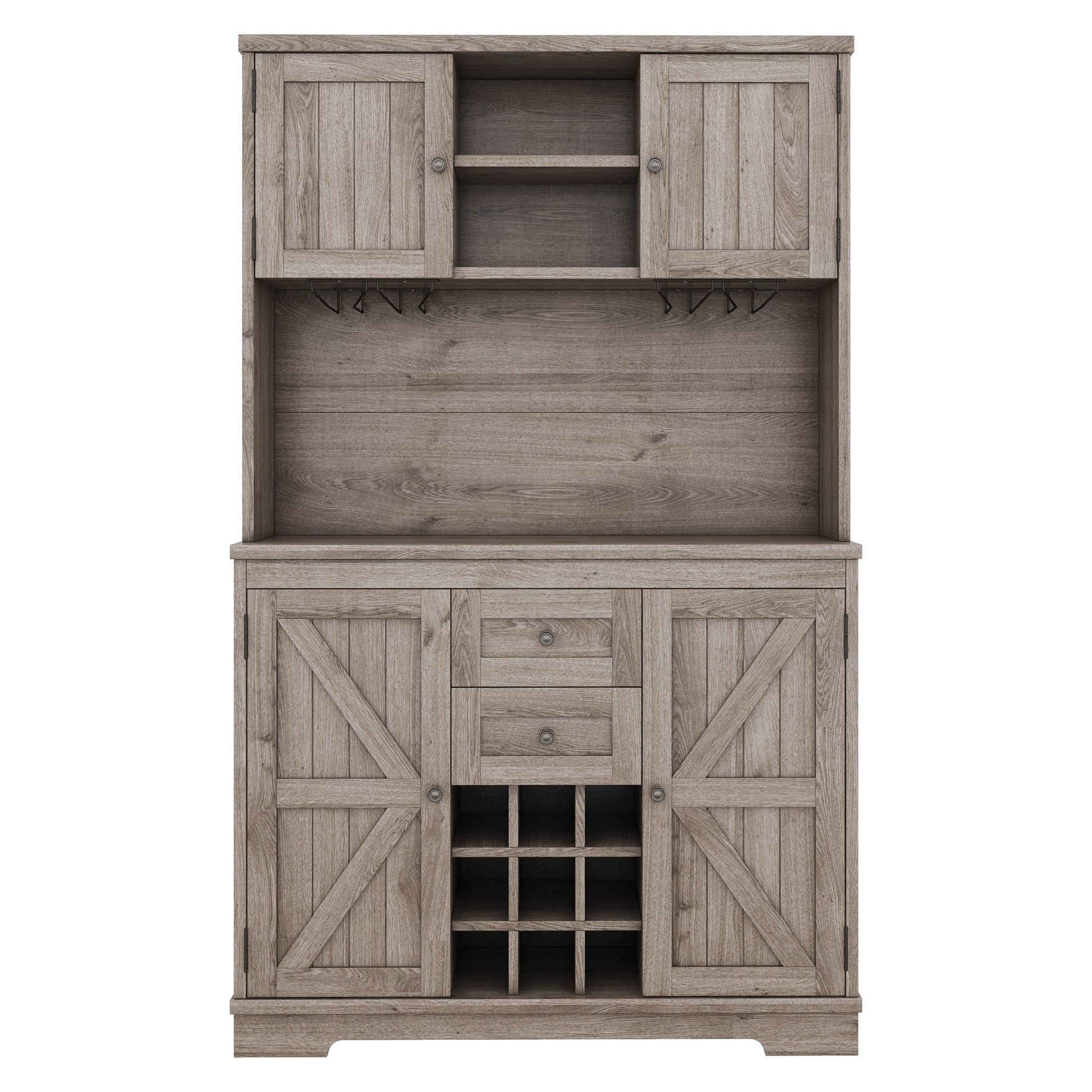 Coffee bar cabinets, kitchen cabinets with storage rooms, farmhouse wine cabinets with drawer racks and cabinets, dining cabinet - Korvel