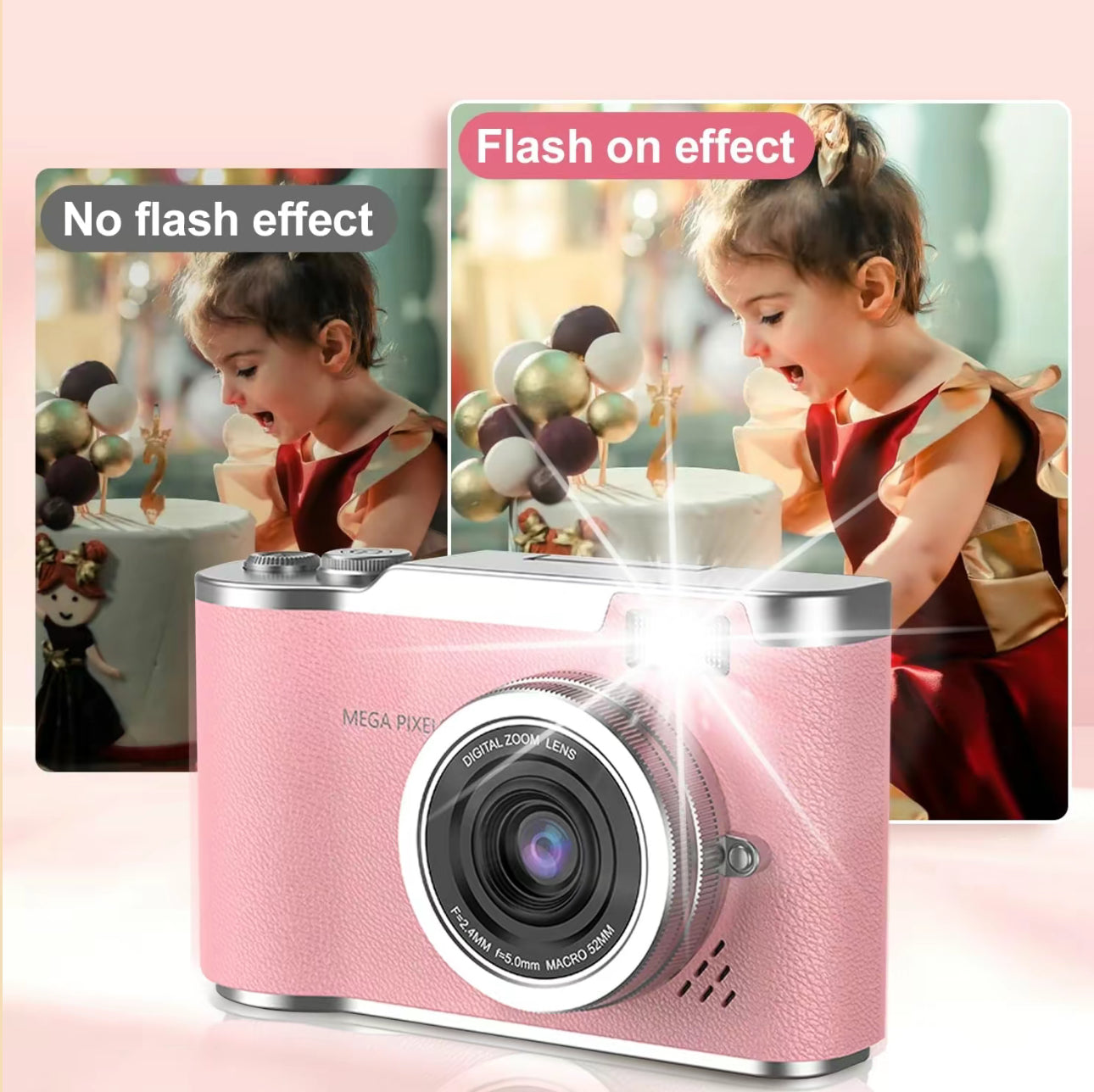 VlogSnap 1080P Camera - Compact & Versatile