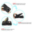 Black Reusable Plastic Mouse Trap Traps Rodent Catcher Home Mousetrap Killer Mouse Snap Traps Rodent Catcher - Korvel