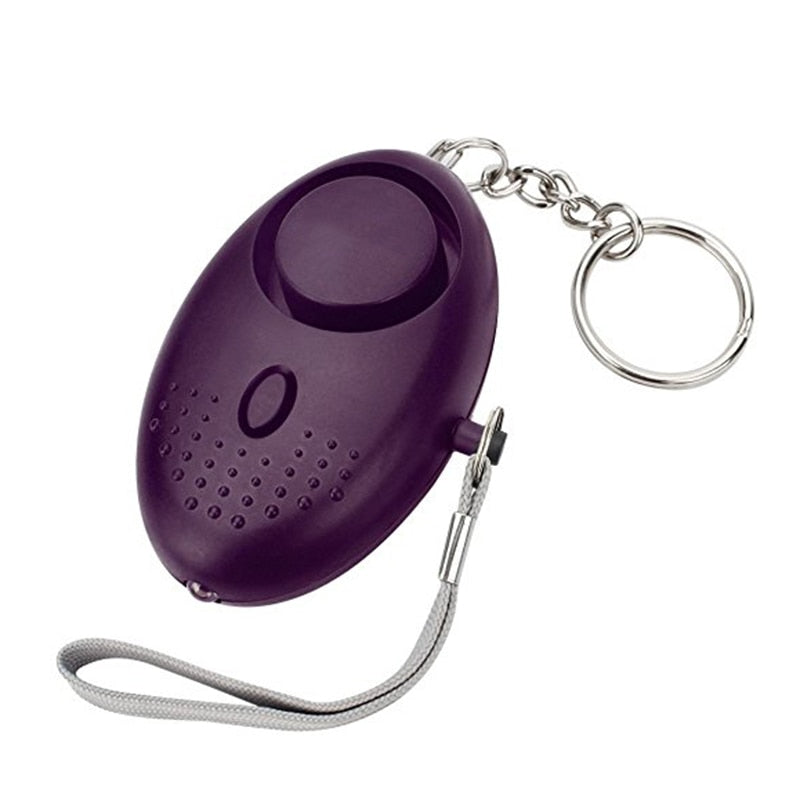 Self Defense Alarm 140dB Security Protect Alert Scream Loud Emergency Alarm Keychain Personal Safety For Women Child Elder Girl - Korvel
